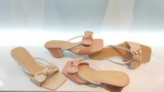 W1503 LOLLA Big Ribbon Crystal Thine Heel (Box)