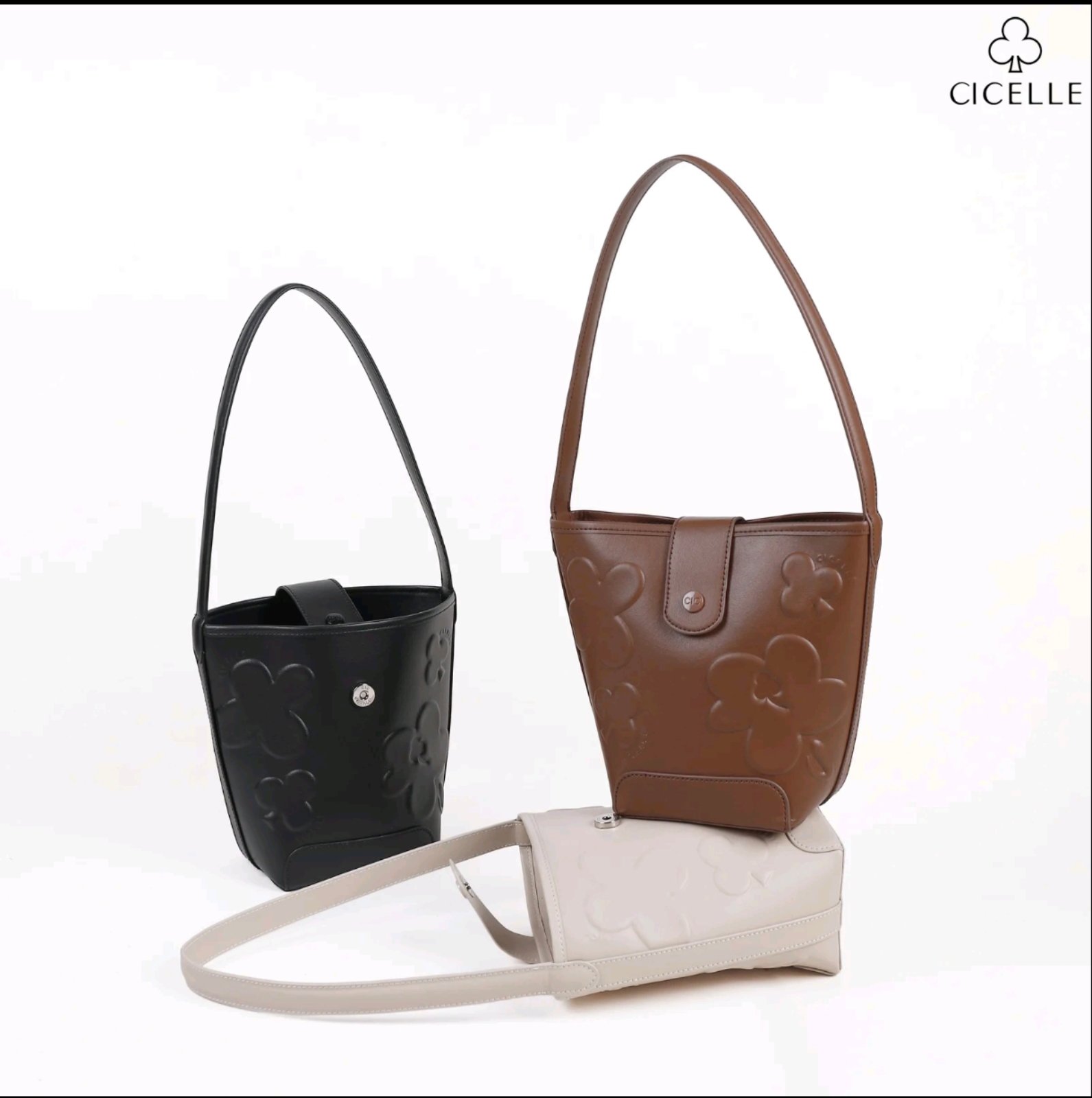 Cicelle 1673 Mini Bag, Leather Flower Vase - Image 6