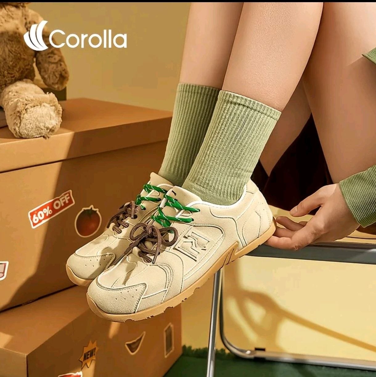 Corolla Forest COX1724401-04 Shoe( Buy 1 Gift 1 Bag Sale) - Image 2
