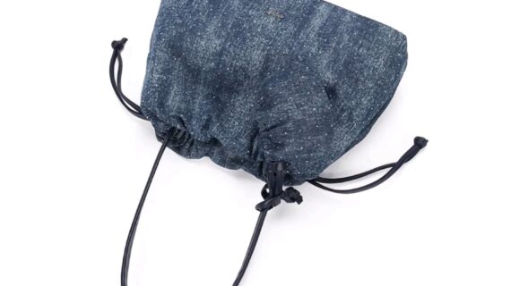 Cocotaya Nyota jean Dumpling tote bag with FOC mini pouch keychain