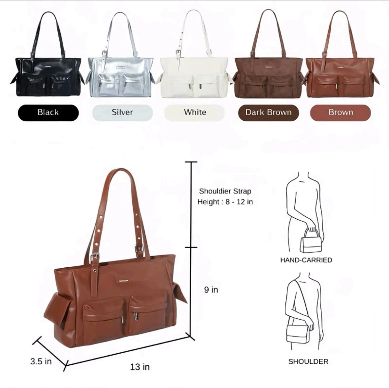 Chamoon 5916 shoulder bag - Image 7