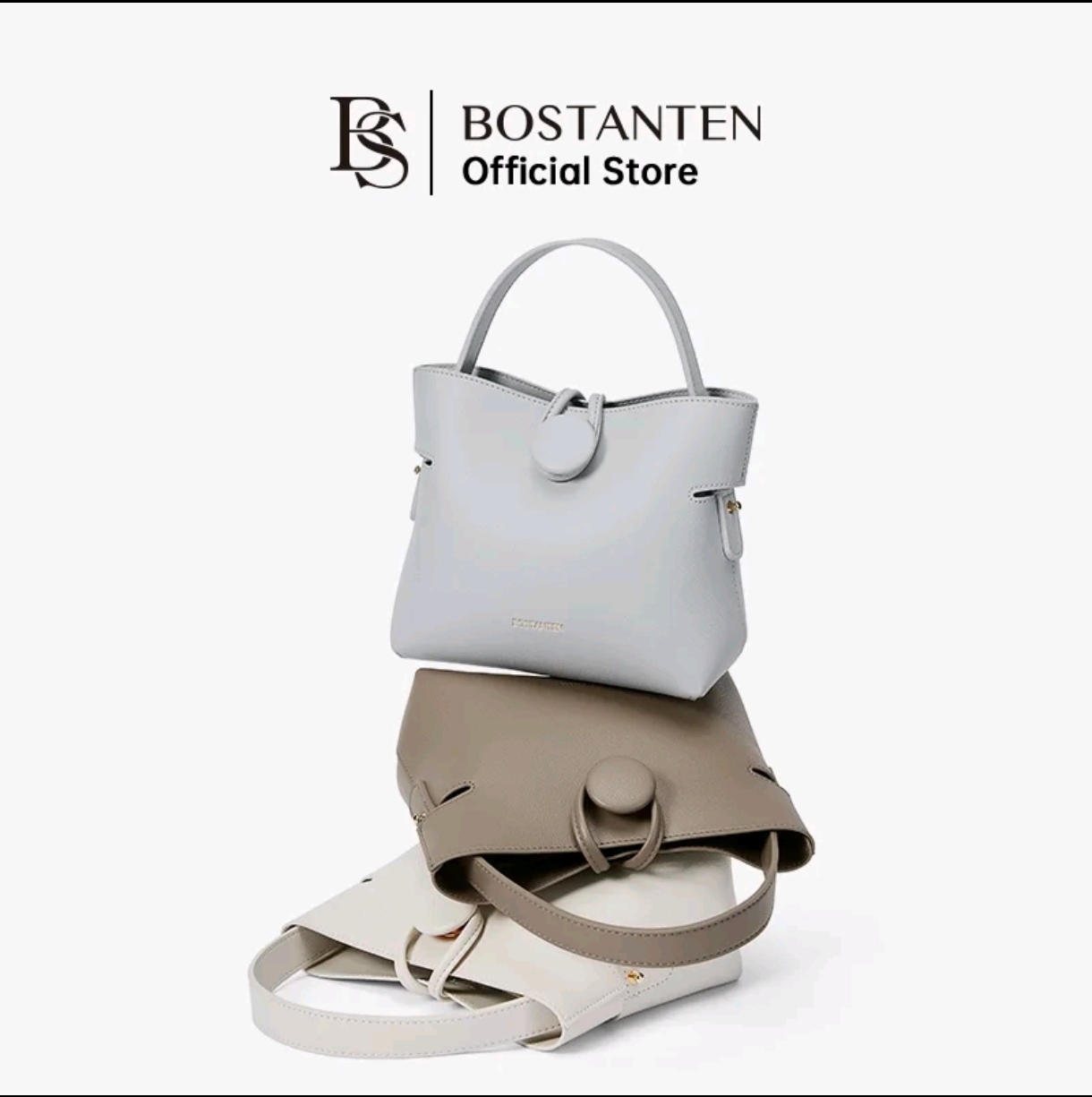 Bostanten Big Button Bag