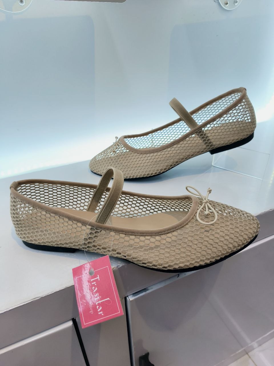 NK3159 GOODY Lace Shoe with Tiny Ribbon - Image 2
