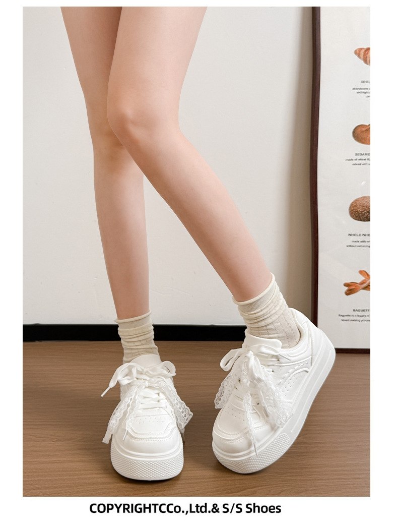 2026-8 All Plain Leather Sneaker with Lace - Image 7