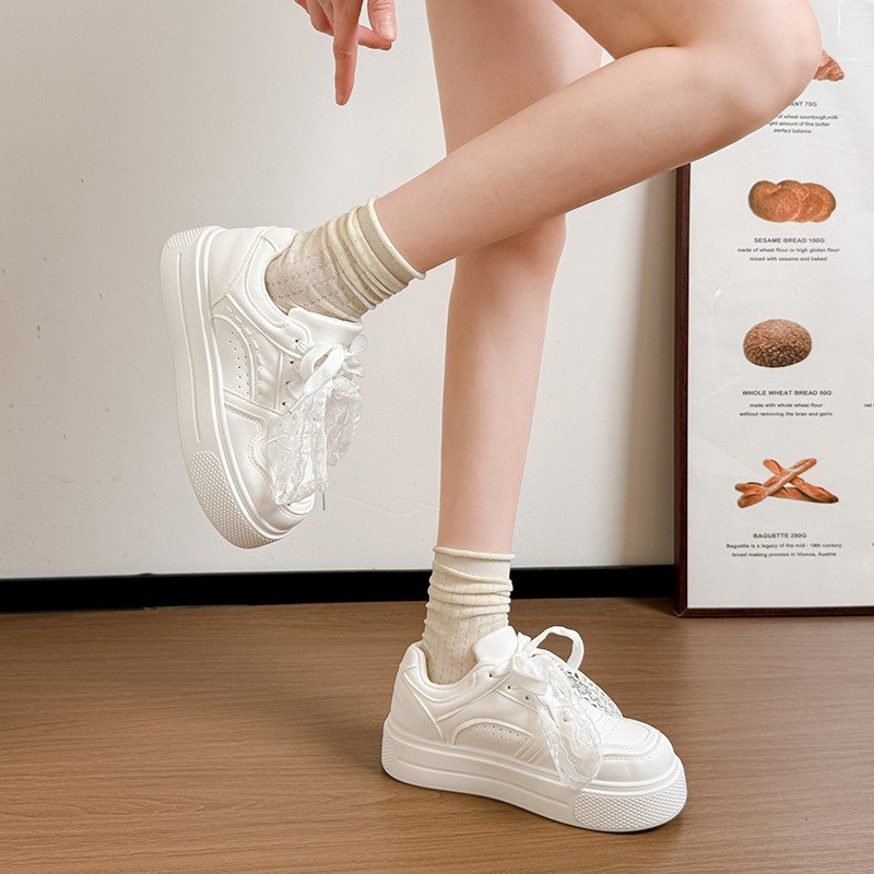 2026-8 All Plain Leather Sneaker with Lace - Image 9